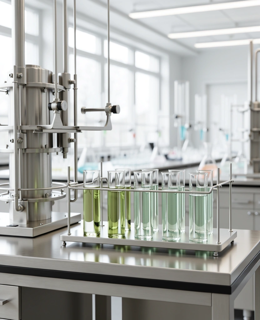 Laboratório de análise de suplementos